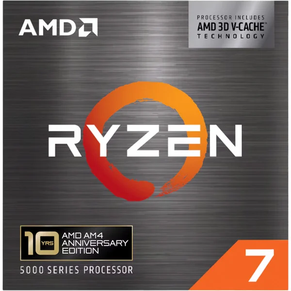 Foto 2 van AMD Ryzen 7 5800X3D, 3,4 GHz (4,5 GHz Turbo Boost) socket AM4 processor