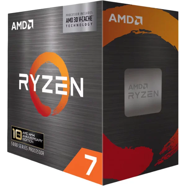 Foto 3 van AMD Ryzen 7 5800X3D, 3,4 GHz (4,5 GHz Turbo Boost) socket AM4 processor