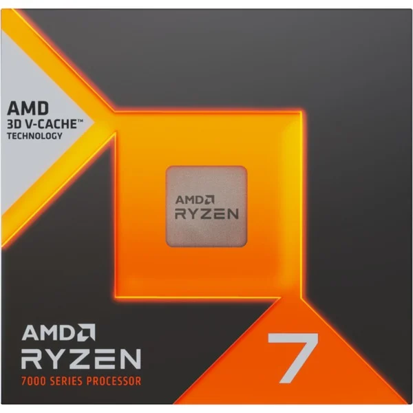 Foto 2 van AMD Ryzen 7 7800X3D, 4,2 GHz (5,0 GHz Turbo Boost) socket AM5 processor (Unlocked, Boxed)