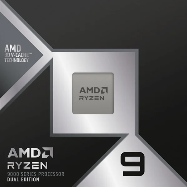 Foto 2 van AMD Ryzen 9 9950X3D2 Dual Edition, 4,3 GHz (5,6 GHz Turbo Boost) socket AM5 processor