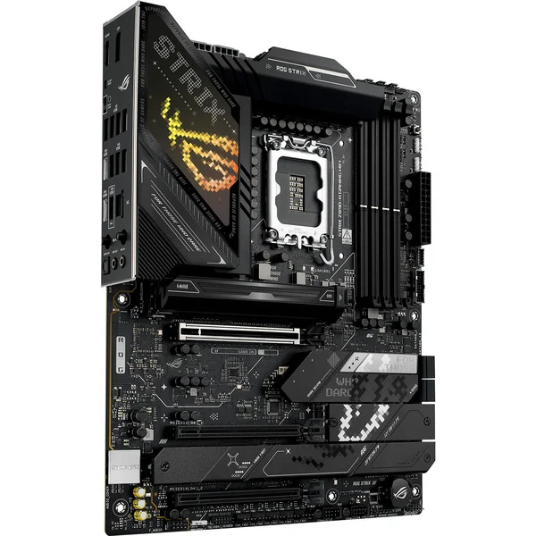 Foto 2 van ASUS ROG STRIX Z890-H GAMING WIFI socket 1851 moederbord (Zwart, RAID, 5 Gb-LAN, Wi-Fi 7, BT, Sound, ATX)