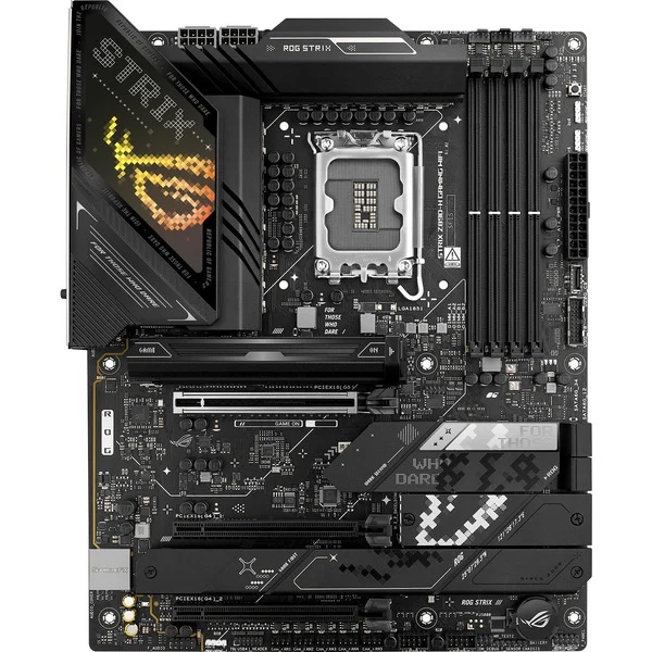 Foto 4 van ASUS ROG STRIX Z890-H GAMING WIFI socket 1851 moederbord (Zwart, RAID, 5 Gb-LAN, Wi-Fi 7, BT, Sound, ATX)