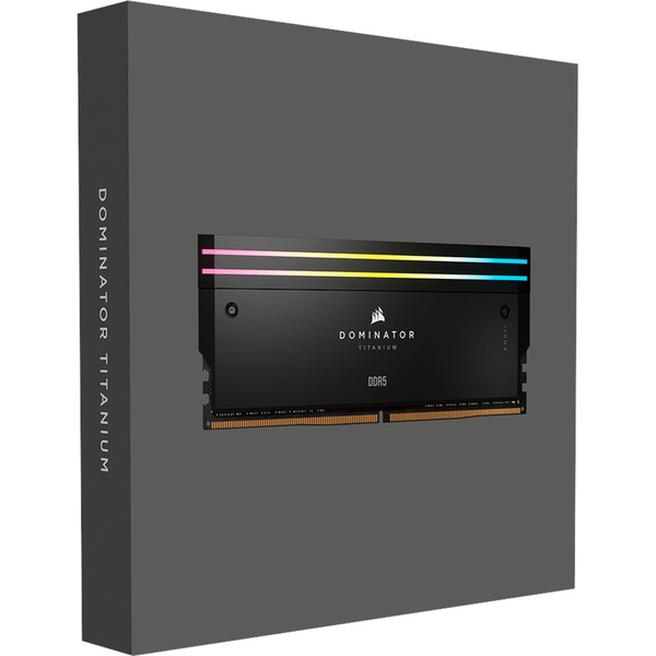 Foto 4 van Corsair Dominator Titanium RGB 64 GB DDR5-6600 (2x 32 GB) werkgeheugen