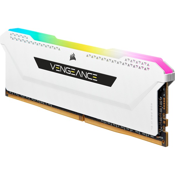 Foto 6 van Corsair Vengeance RGB PRO SL 32 GB DDR4-3200 (2x 16 GB) werkgeheugen (Wit)