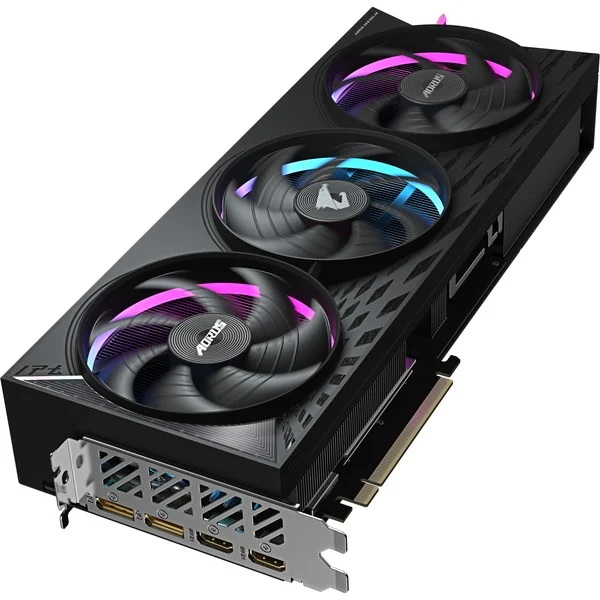 Foto 5 van GIGABYTE AORUS Radeon RX 9070 XT ELITE 16G grafische kaart