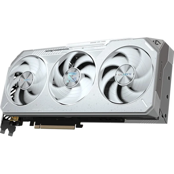 Foto 2 van GIGABYTE Radeon RX 9070 XT GAMING OC ICE 16G grafische kaart