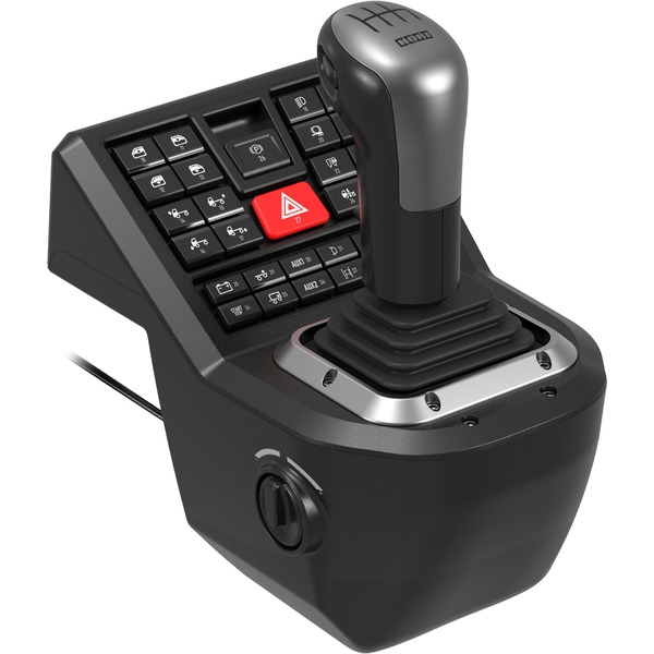Foto 4 van HORI Force Feedback Truck Control System simulatorset (Zwart/zilver)