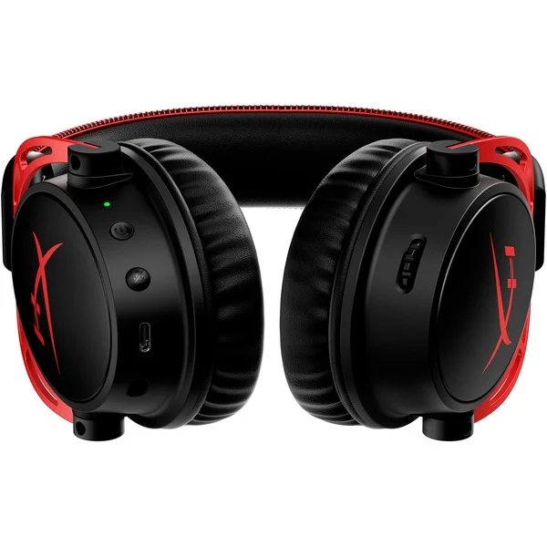Foto 5 van HyperX Cloud Alpha Wireless over-ear gaming headset (Zwart/rood)
