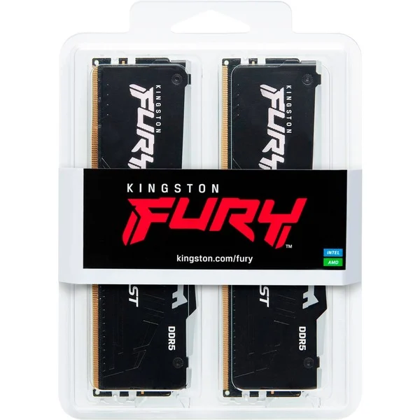 Foto 3 van Kingston FURY Beast RGB 32 GB DDR5-6000 (2x 16 GB) werkgeheugen