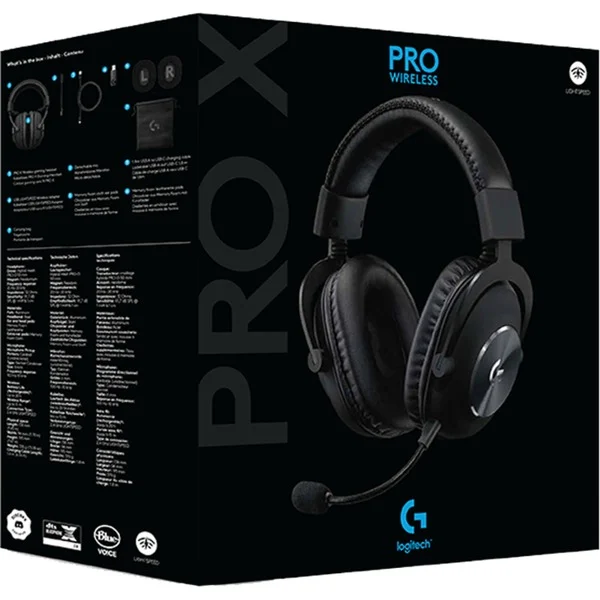 Foto 2 van Logitech G PRO X Wireless LIGHTSPEED over-ear gaming headset