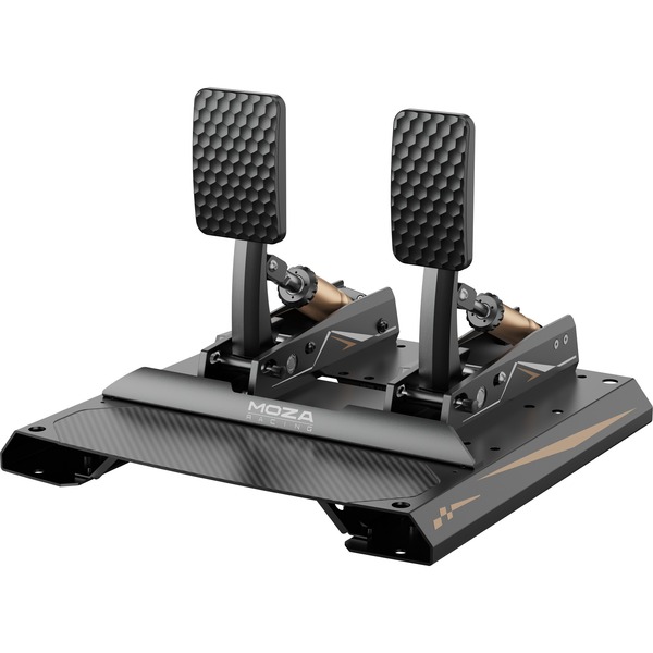 MOZA CRP2 Load Cell Pedals (Throttle + Brake) (Zwart)