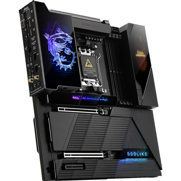 Foto 2 van MSI MEG X870E GODLIKE socket AM5 moederbord