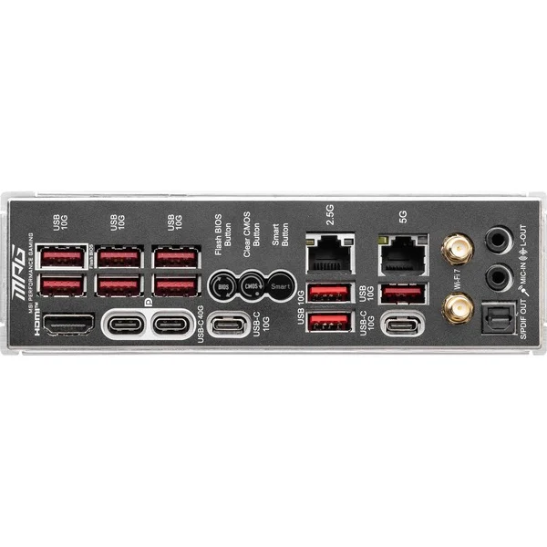 Foto 6 van MSI MPG X870E CARBON WIFI socket AM5 moederbord