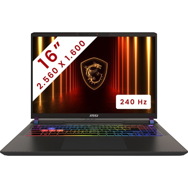MSI Vector 16 HX AI (A2XWIG-210BE) 16" gaming laptop