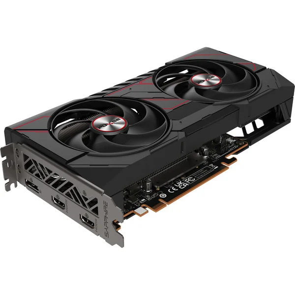 Foto 2 van SAPPHIRE Radeon RX 9060 XT PULSE 16GB OC grafische kaart