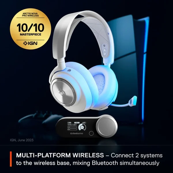 Foto 3 van SteelSeries Arctis Nova Pro Wireless over-ear gaming headset